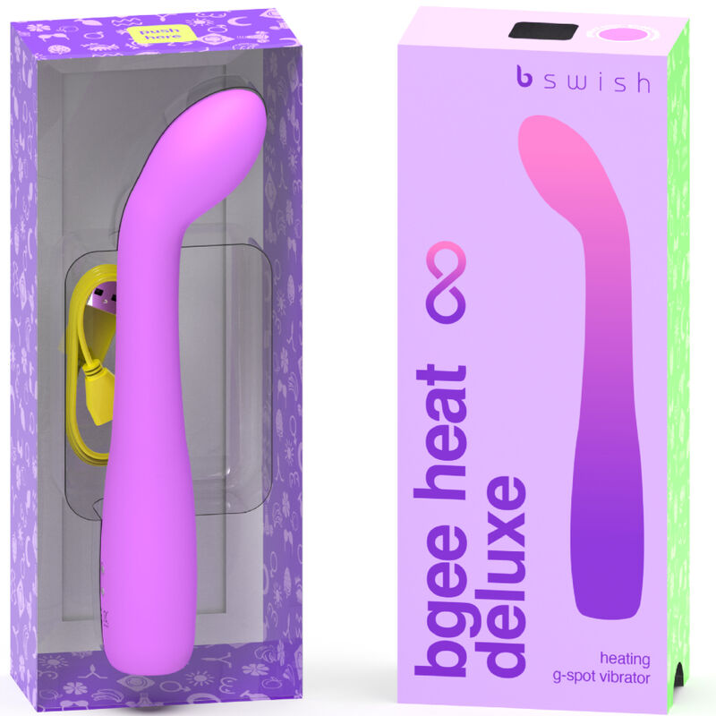 B SWISH – BGEE HEAT INFINITE DELUXE VIBRADOR RECARGABLE SILICONA LAVANDA