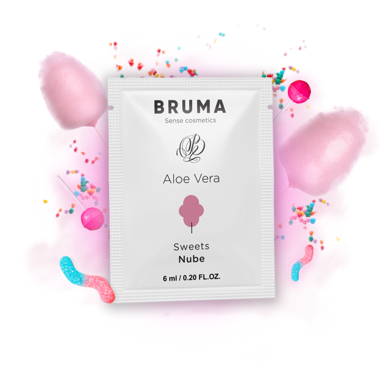 BRUMA – 6 ML GEL DESLIZANTE CON ALOE VERA SABOR A NUBE