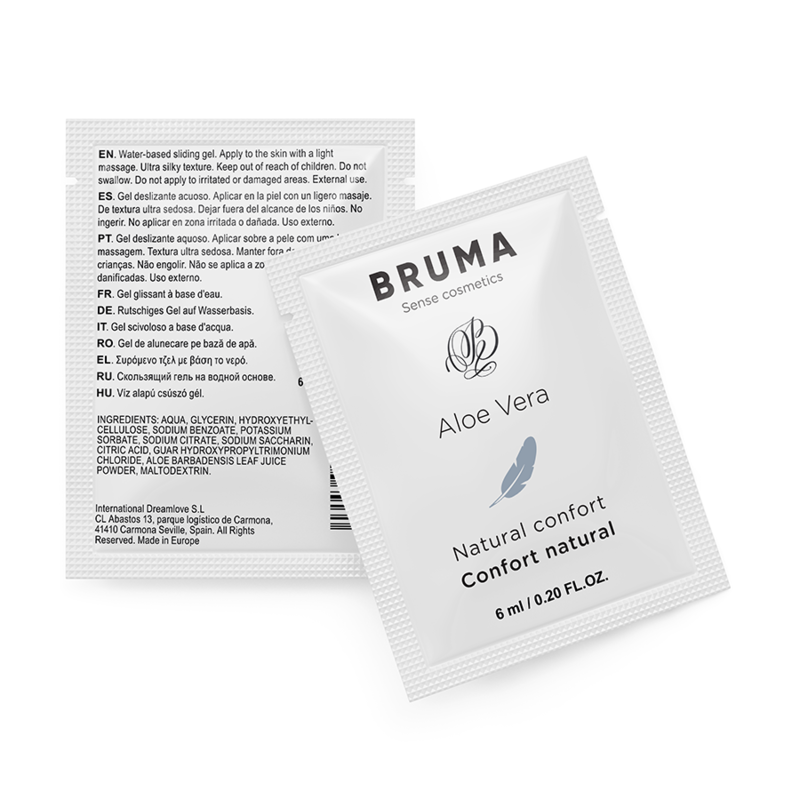 BRUMA – 6 ML GEL DESLIZANTE CON ALOE VERA CONFORT NATURAL 6