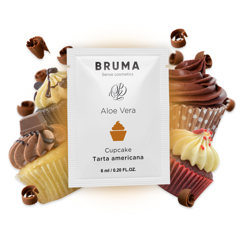 BRUMA – 6 ML GEL DESLIZANTE CON ALOE VERA SABOR A TARTA AMERICANA