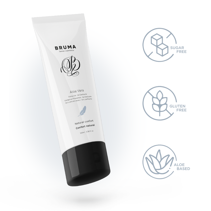 BRUMA – GEL DESLIZANTE CON ALOE VERA CONFORT NATURAL 100 ML