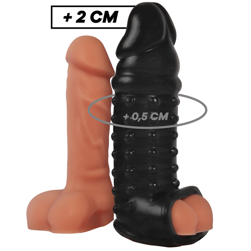 VIRILXL – EXTENSION Y FUNDA DE PENE  V11 NEGRO