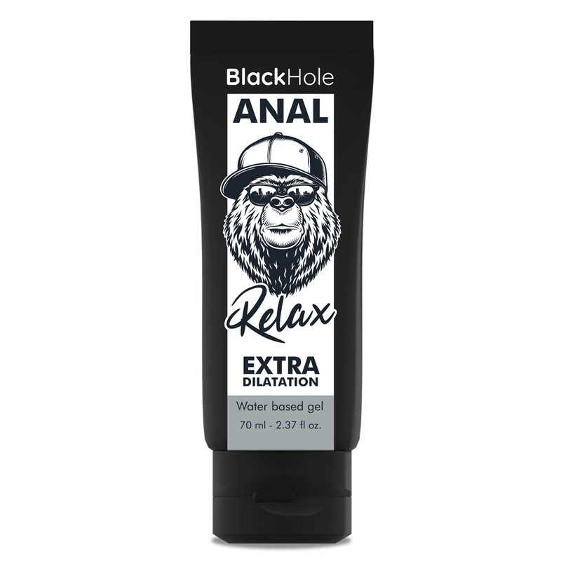 BLACK HOLE – GEL BASE AGUA DILATACION ANAL 70 ML