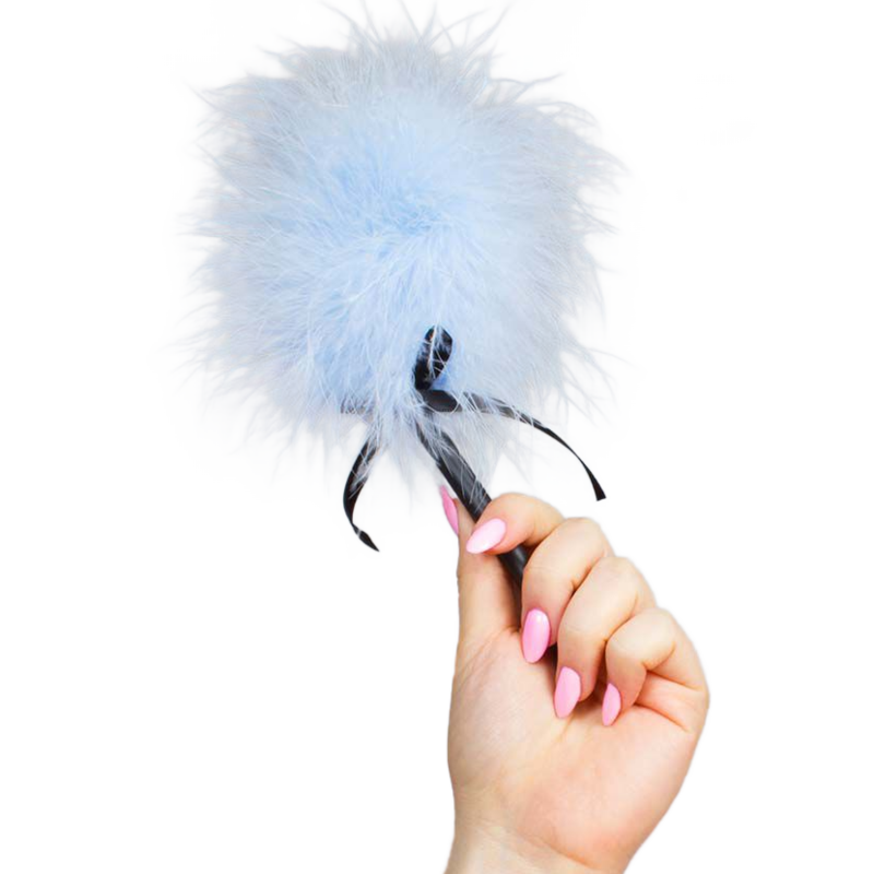 SECRETPLAY – PLUMERO MARABU AZUL CELESTE