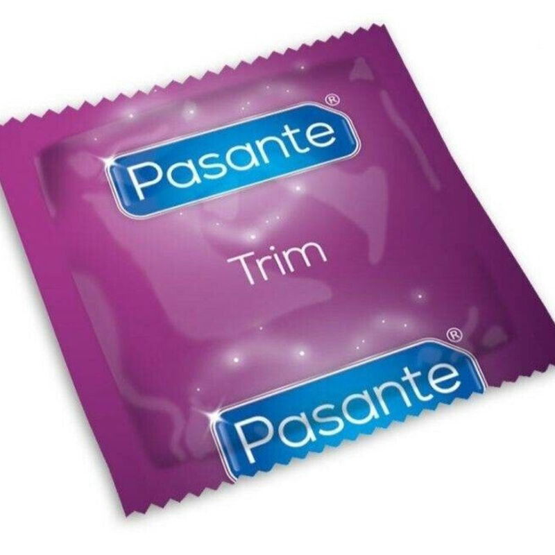 PASANTE – PRESERVATIVO TRIM AJUSTADO BOLSA 144 UNIDADES