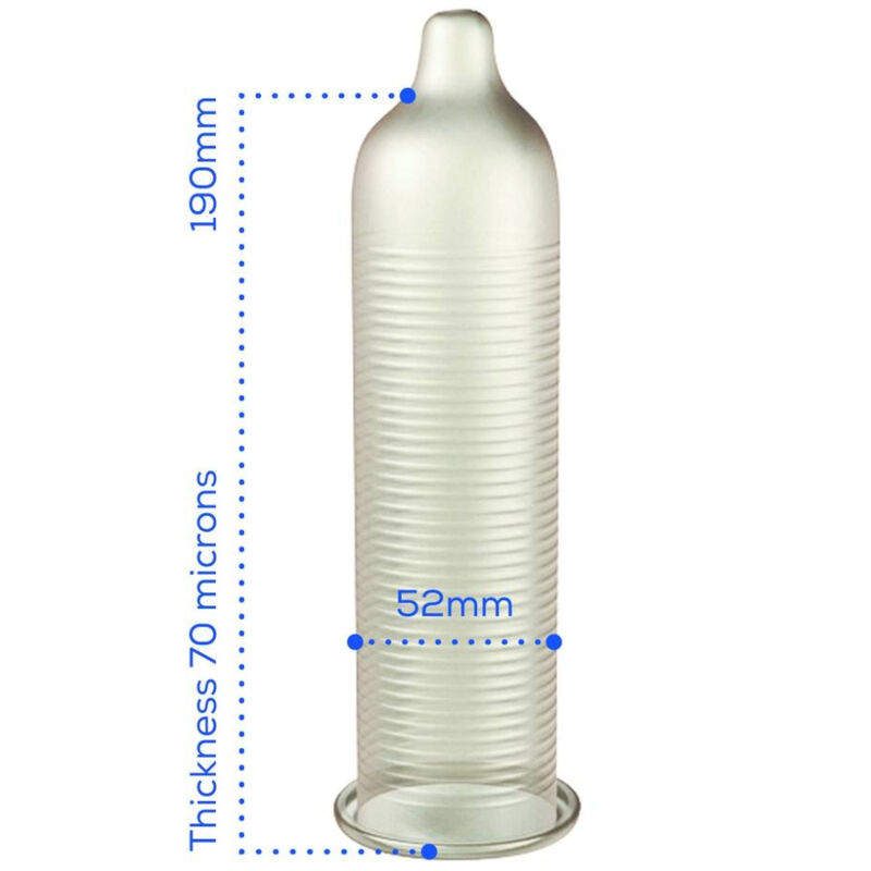 PASANTE – PRESERVATIVO EFECTO CALOR BOLSA 144 UNIDADES