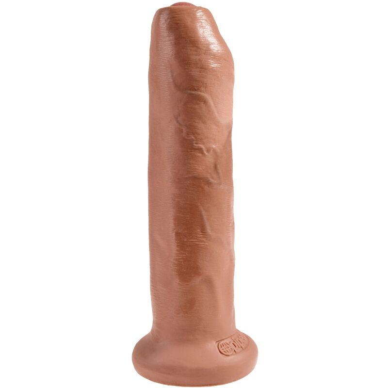 KING COCK – PENE REALISTICO CON PREPUCIO 17.8 CM CARAMELO