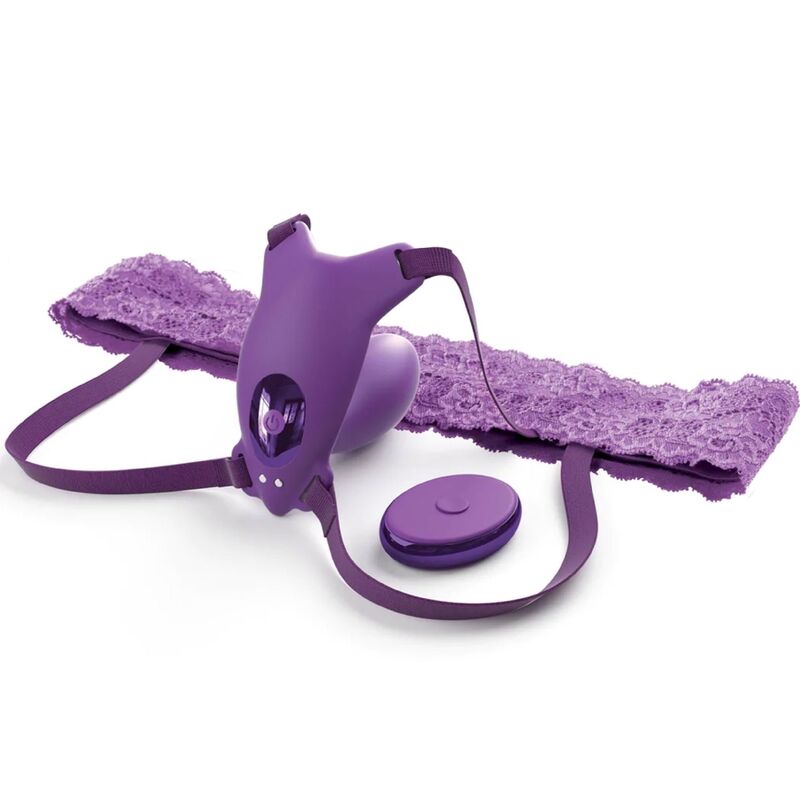 FANTASY FOR HER – ARNES MARIPOSA G-SPOT CON VIBRADOR, RECARGABLE CONTROL REMOTO VIOLETA