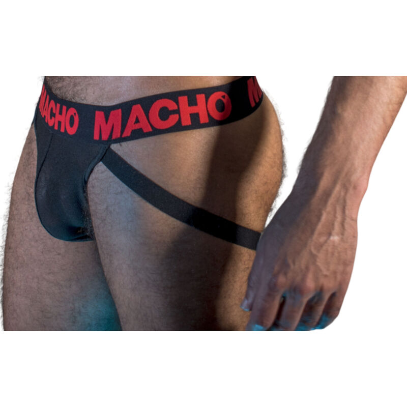 MACHO – MX26X2 JOCK NEGRO/ROJO S