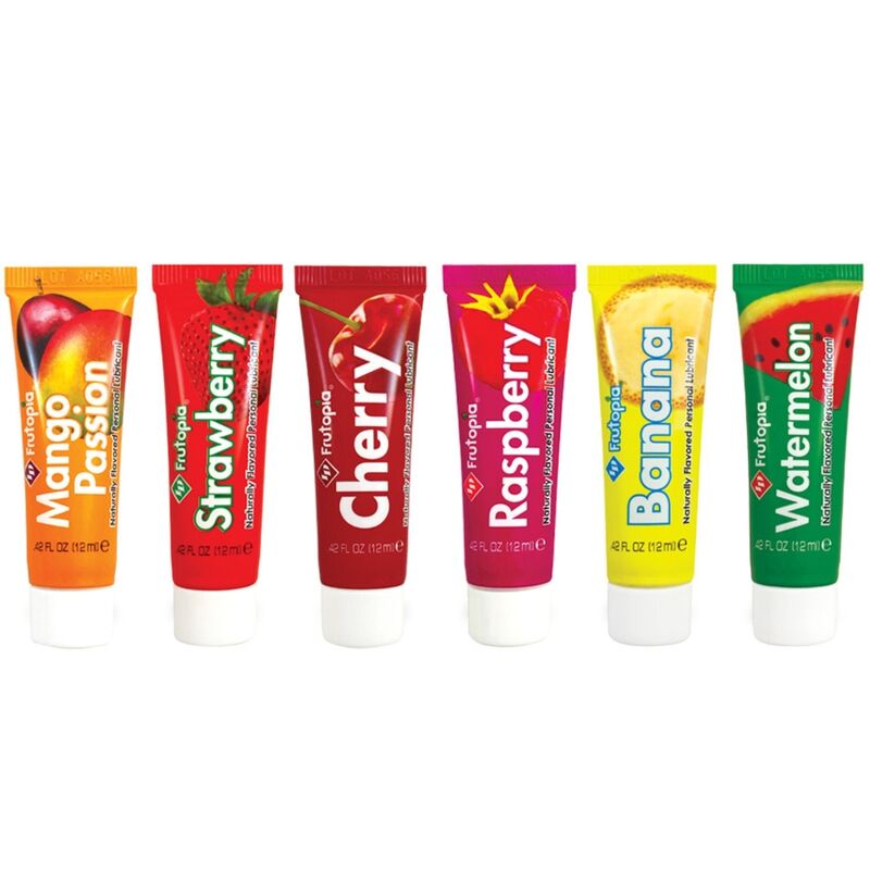 ID FRUTOPIA – LUBRICANTE SURTIDO 5 PACK 12 ML