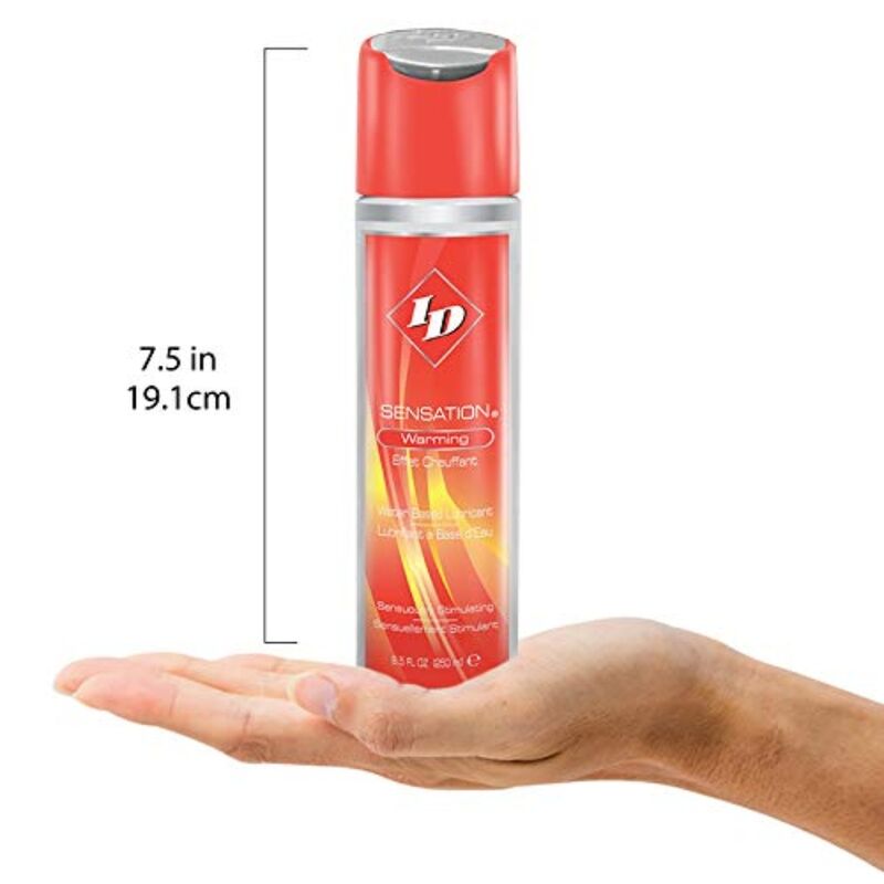 ID SENSATION – LUBRICANTE BASE AGUA EFECTO CALOR 250 ML