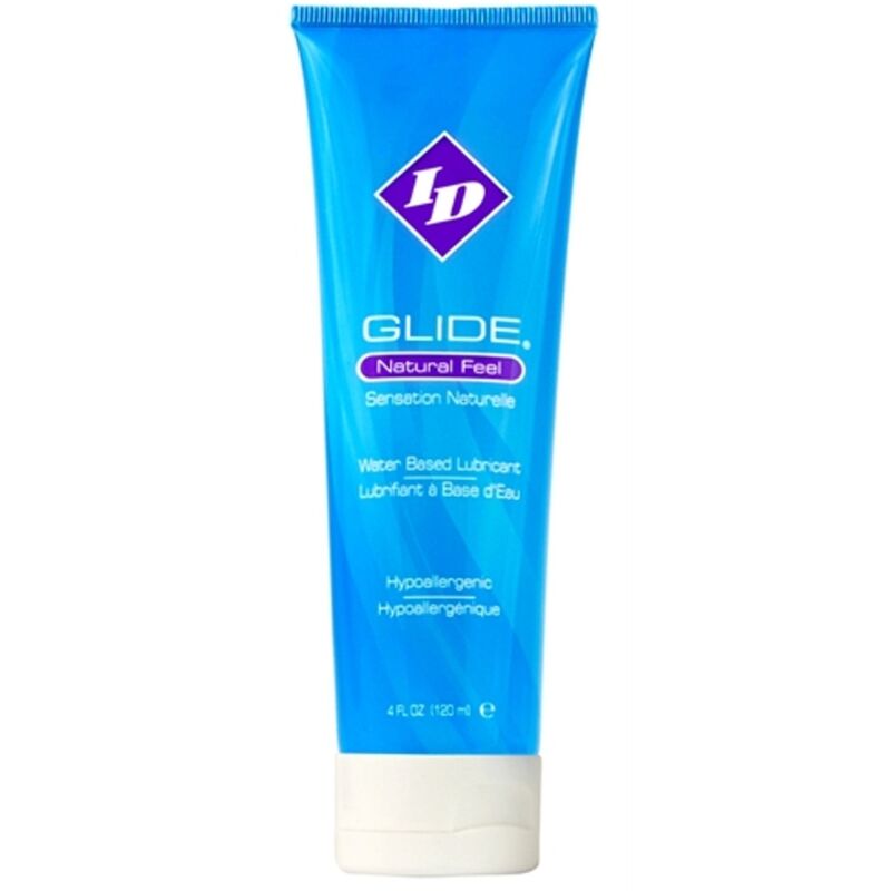 ID GLIDE – LUBRICANTE BASE AGUA ULTRA LONG LASTING TRAVEL TUBE 120 ML
