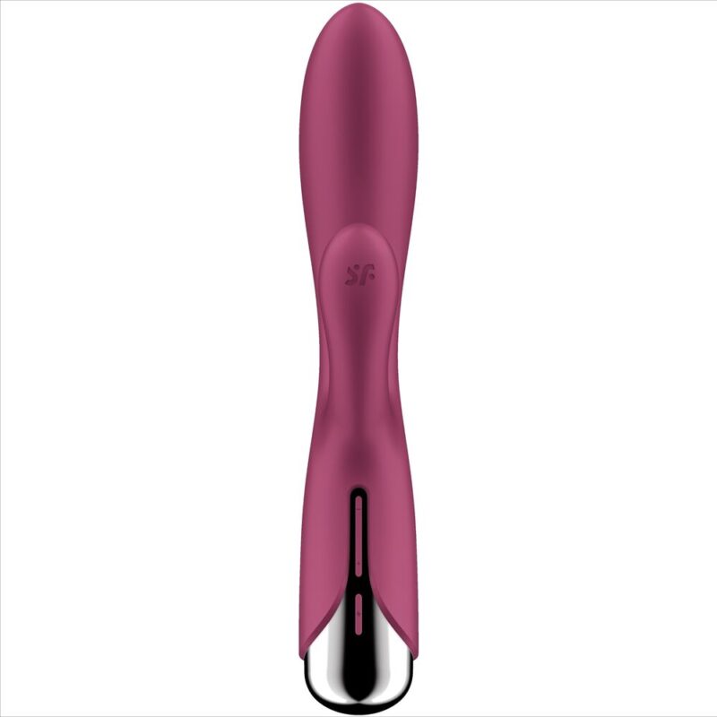 SATISFYER – SPINNING RABBIT 1 ESTIMULACION CLITORIS Y PUNTO G ROJO