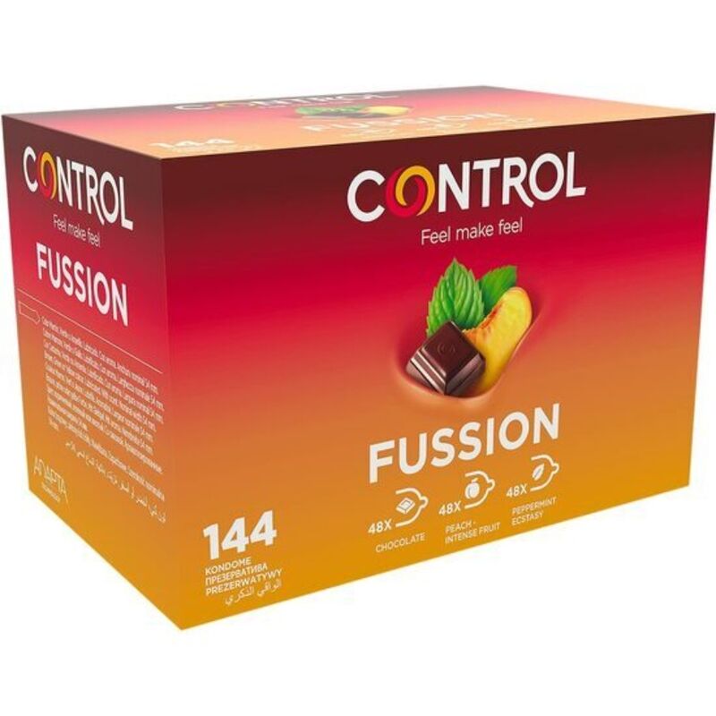 CONTROL – ADAPTA FUSSION PRESERVATIVOS 144 UNIDADES