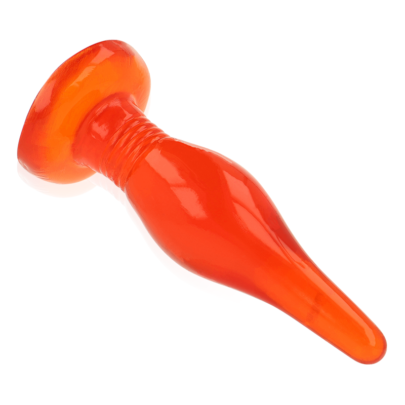 BAILE – PLUG ANAL TACTO SUAVE ROJO 14.2 CM