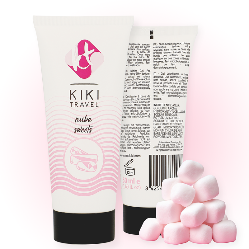 KIKÍ TRAVEL – LUBRICANTE SABOR A NUBE 50 ML