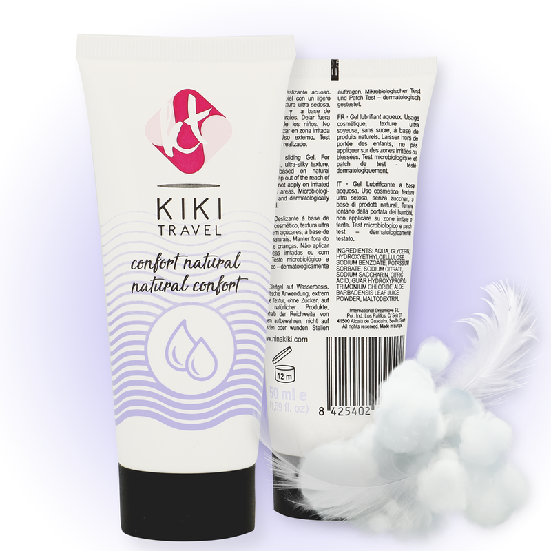 KIKÍ TRAVEL – GEL DESLIZANTE NATURAL CONFORT 50 ML