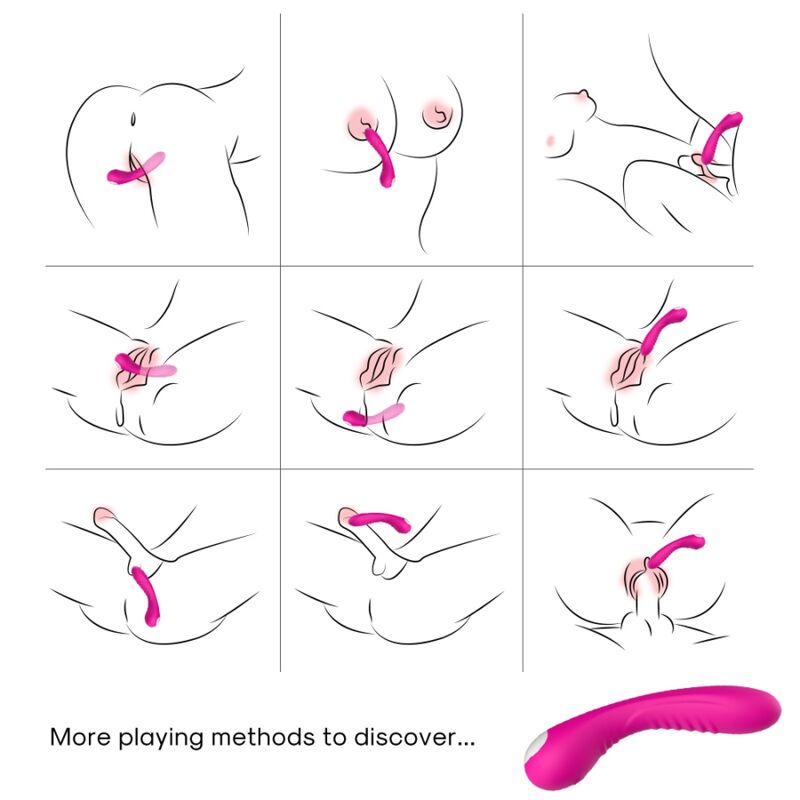 ARMONY – LEGEND VIBRADOR SILICONA FUCSIA