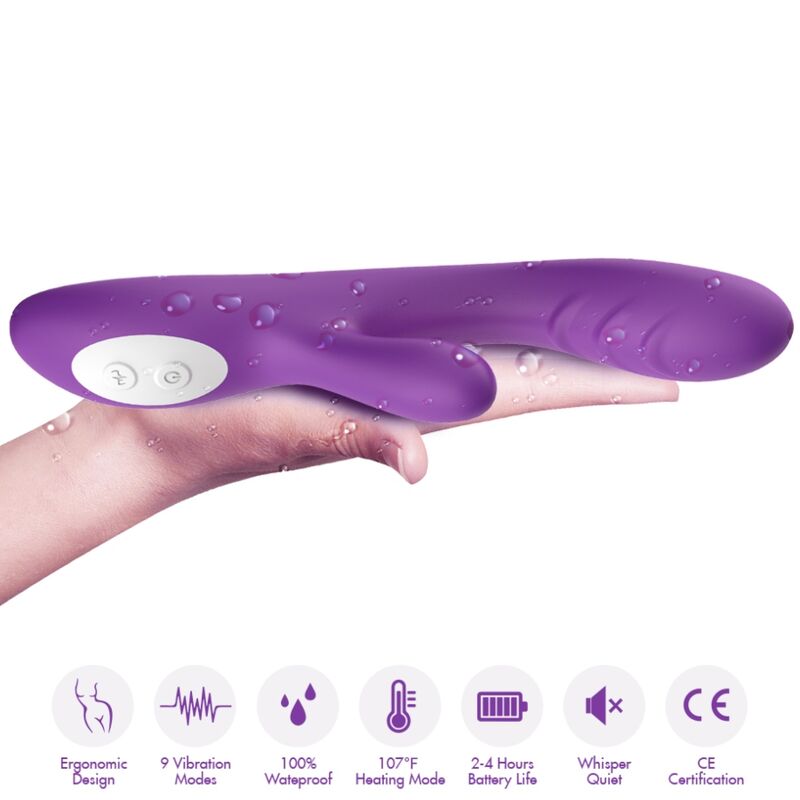 ARMONY – SPARK VIBRADOR EFECTO CALOR VIOLETA
