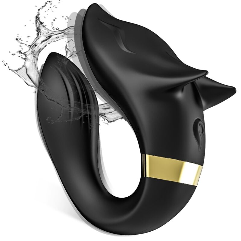 ARMONY – FOX VIBRADOR PAREJAS CONTROL REMOTO NEGRO