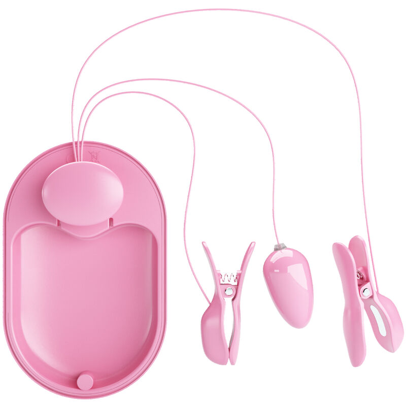 PRETTY LOVE – SURPRISE BOX PINZAS ELECTRO ESTIMULACION ROSA