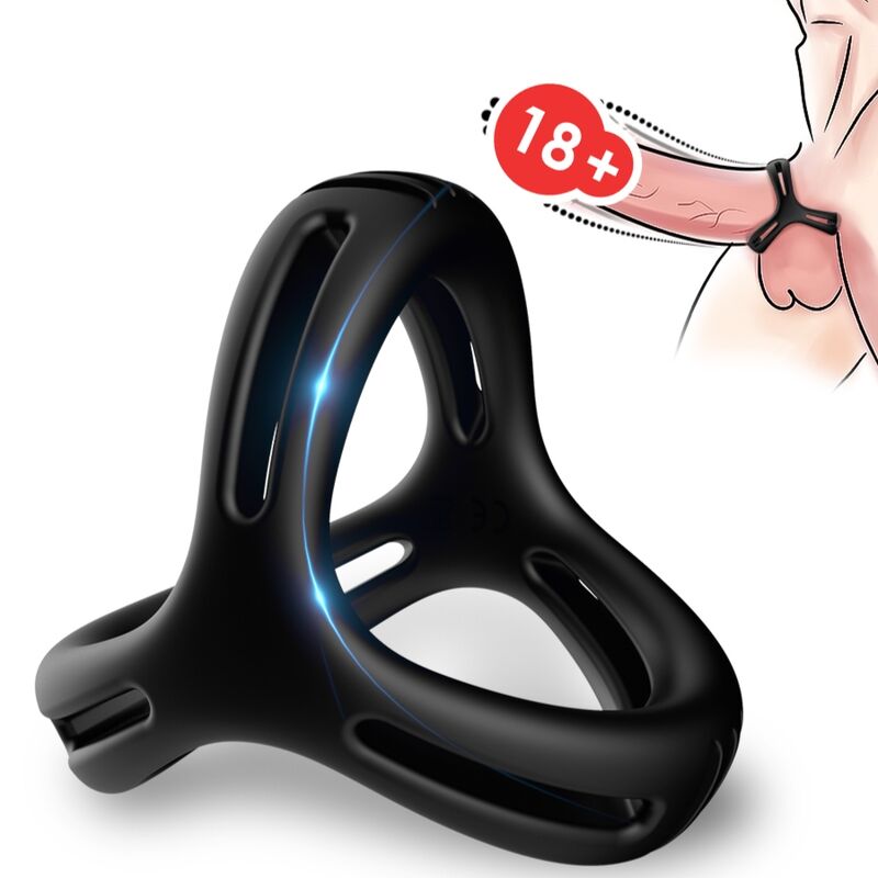 ARMONY – X-RING ANILLO MULTIPOSICIÓN NEGRO