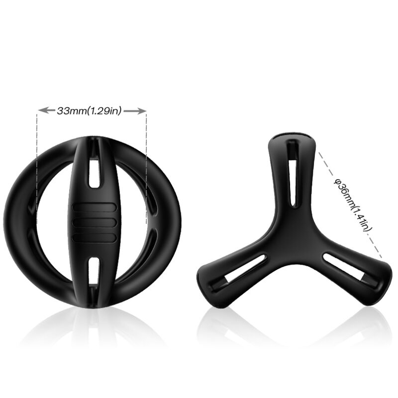 ARMONY – X-RING ANILLO MULTIPOSICIÓN NEGRO