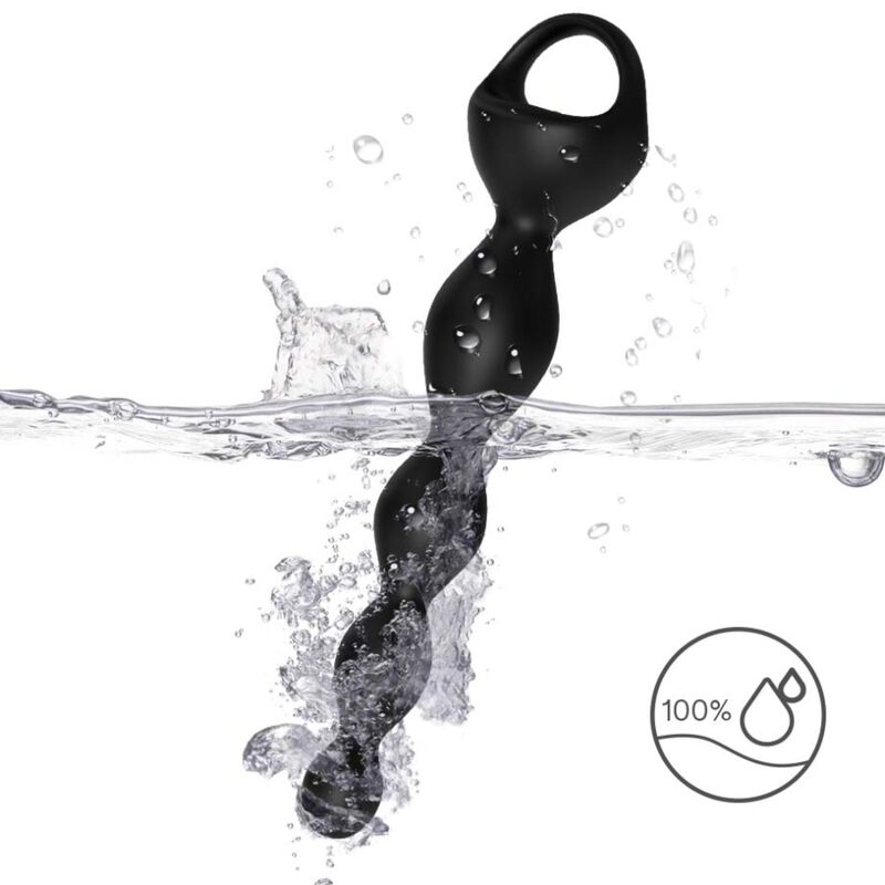 ARMONY – VIBRADOR DEDAL PLUG ANAL NEGRO