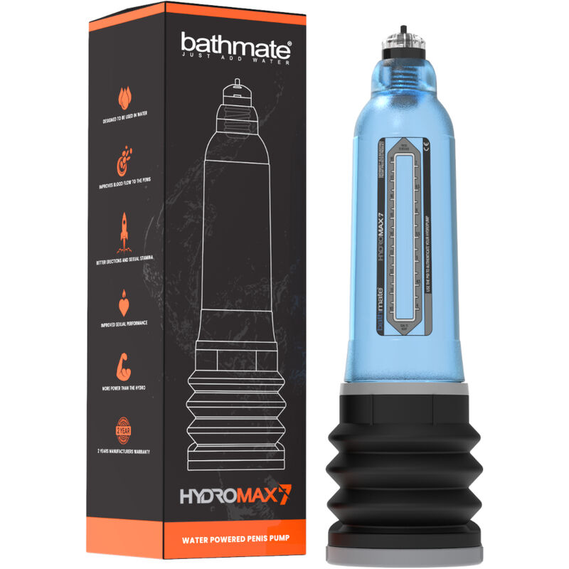 BATHMATE – HYDROMAX 7 BOMBA AUMENTO PENE AZUL