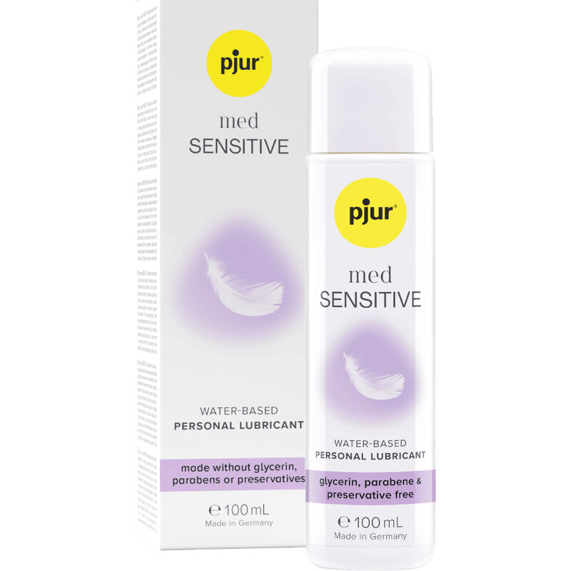 PJUR – MED SENSITIVE GLIDE LUBRICANTE BASE AGUA 100 ML