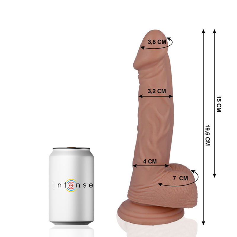 MR INTENSE – 16 PENE REALISTICO 19.6 CM -O- 3.2 CM