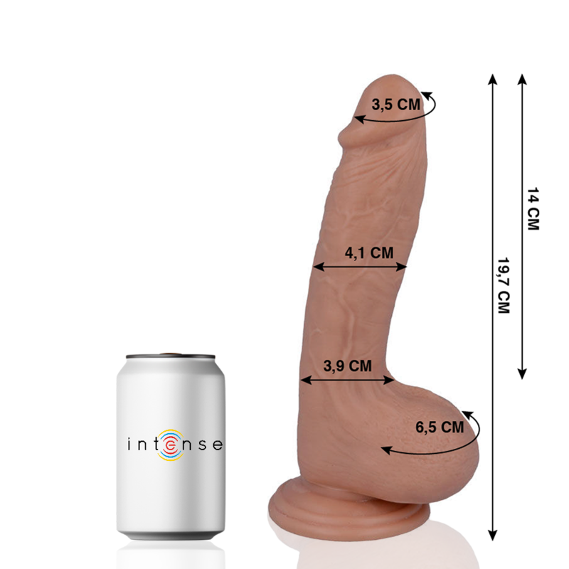 MR INTENSE – 17 PENE REALISTICO 19.7 CM -O- 4.1 CM