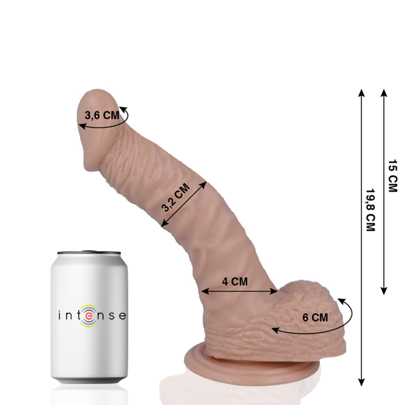 MR INTENSE – 18 PENE REALISTICO 19.8 CM -O- 3.2 CM