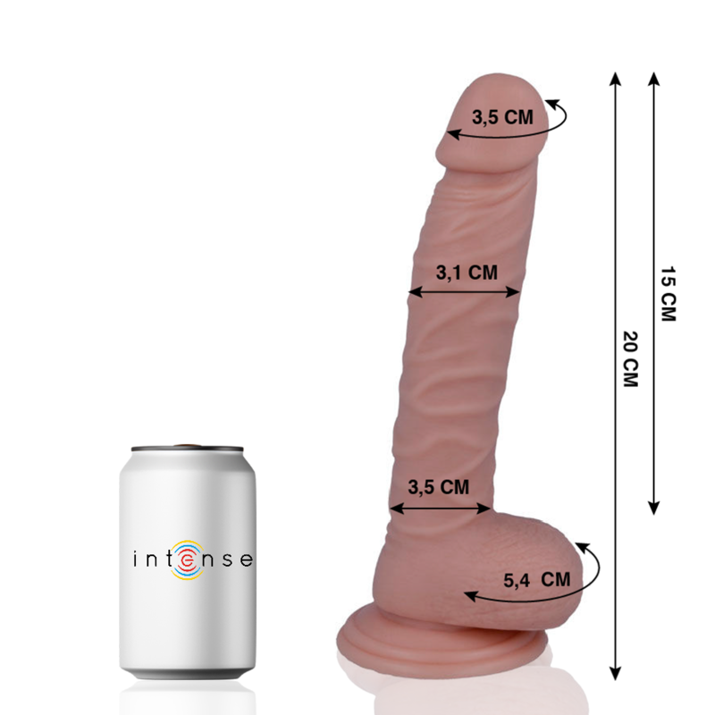 MR INTENSE – 19 PENE REALISTICO 20 CM -O- 3.1 CM