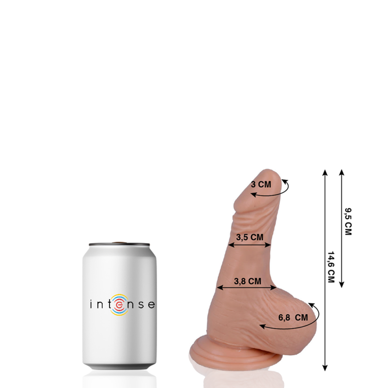MR INTENSE – 1 PENE REALISTICO 14.6 CM -O- 3.5 CM