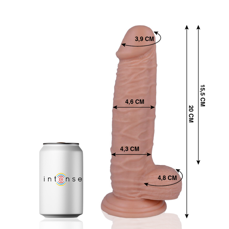 MR INTENSE – 20 PENE REALISTICO 20 CM -O- 4.6 CM