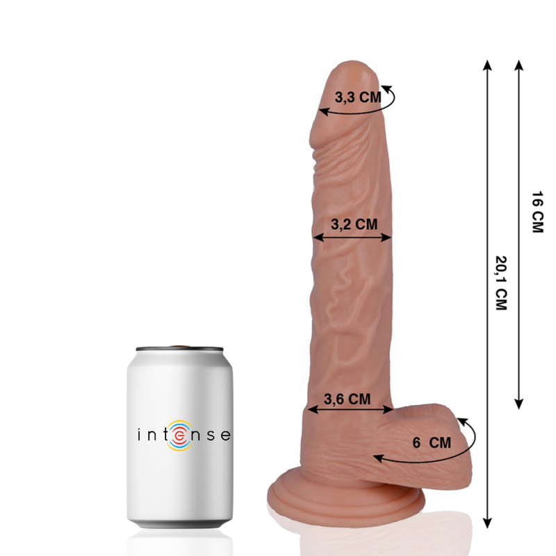 MR INTENSE – 21 PENE REALISTICO 20.1 CM -O- 3.2 CM