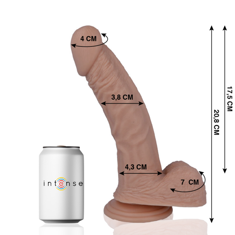 MR INTENSE – 23 PENE REALISTICO 20.8 CM -O- 3.8 CM