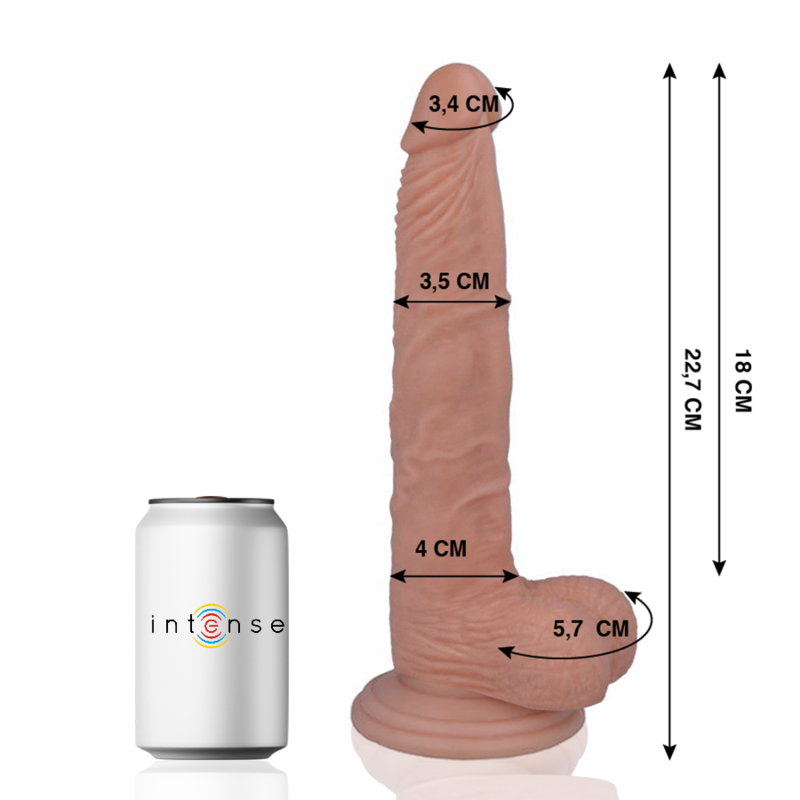 MR INTENSE – 29 PENE REALISTICO 22.7 CM -O- 3.5 CM