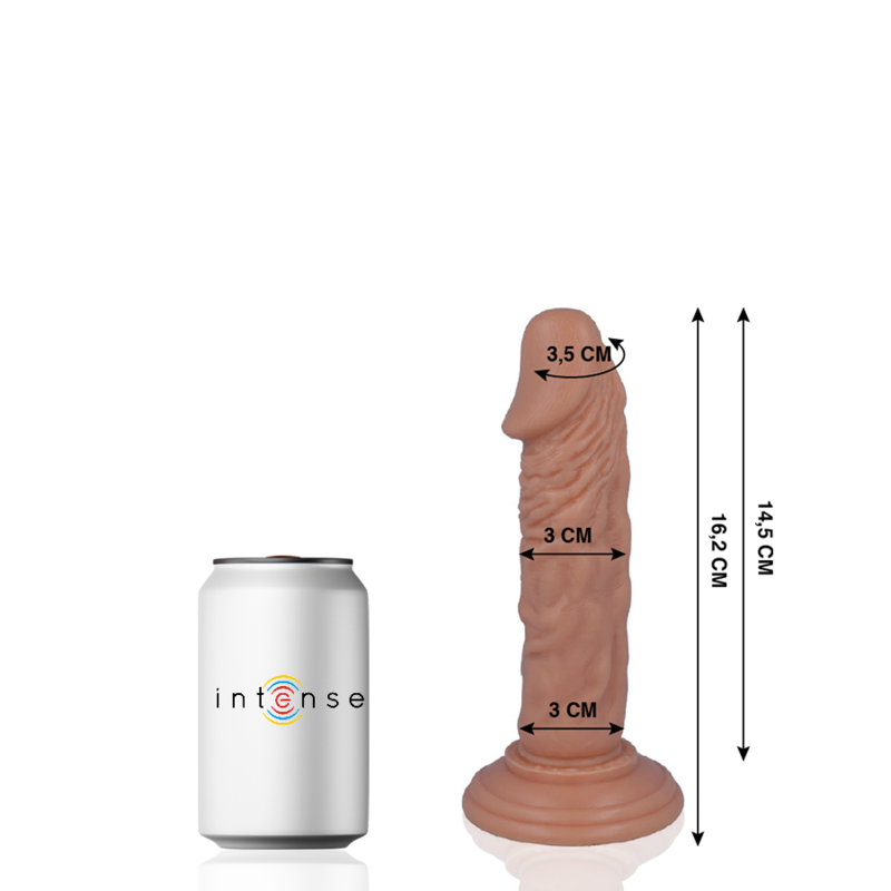 MR INTENSE – 3 PENE REALISTICO 16.2 CM -O- 3 CM