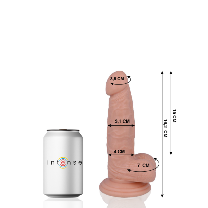 MR INTENSE – 4 PENE REALISTICO 16.2 CM -O- 3.1 CM