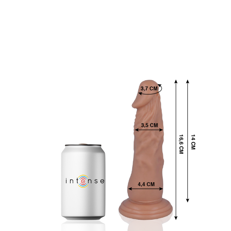 MR INTENSE – 6 PENE REALISTICO 16.6 CM -O- 4.4 CM