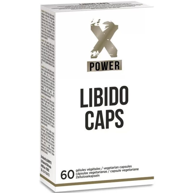 XPOWER – LIBIDO CAPS COMPLEMENTO AUMENTO LIBIDO Y PLACER 60 UNIDADES
