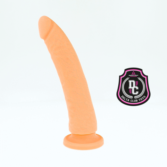 DELTA CLUB – TOYS DILDO NATURAL SILICONA MEDICA 20 CM -O- 4 CM