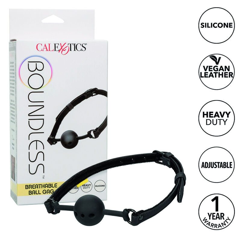CALEXOTICS – BOUNDLESS MORDAZA DE BOLA TRANSPIRABLE