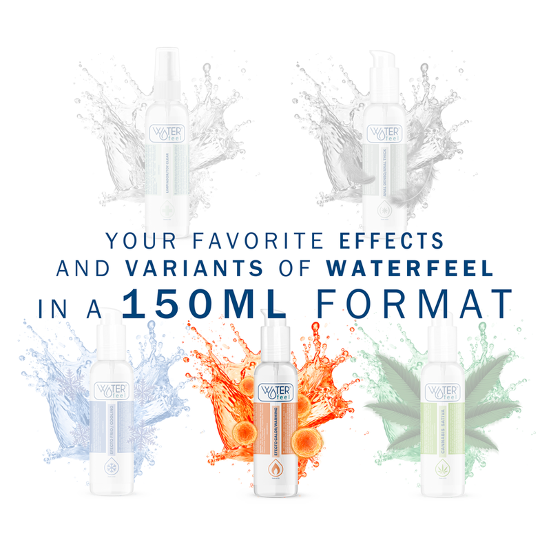 WATERFEEL – LUBRICANTE EFECTO CALOR 150 ML