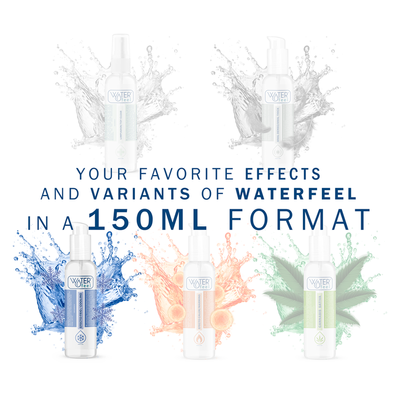 WATERFEEL – LUBRICANTE EFECTO FRIO 150 ML