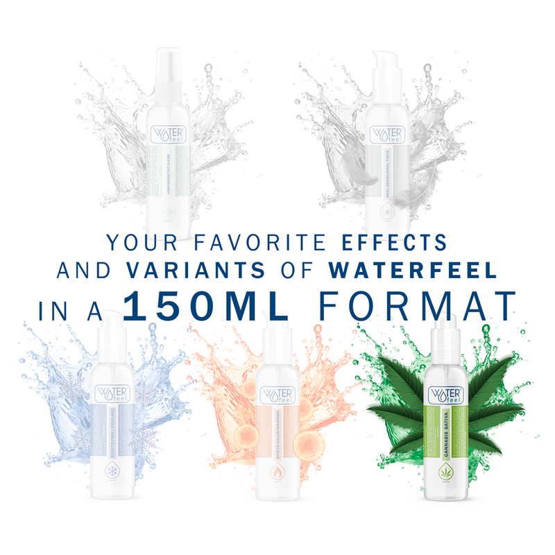 WATERFEEL – LUBRICANTE CANNABIS 150 ML