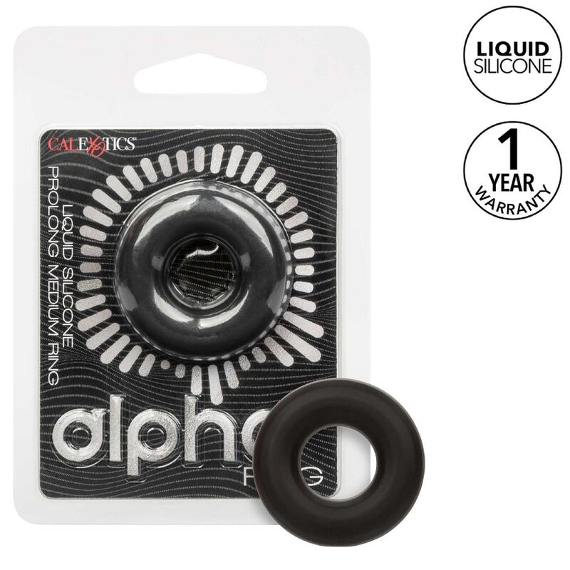 CALEXOTICS – ALPHA ANILLO PROLONG MEDIO NEGRO