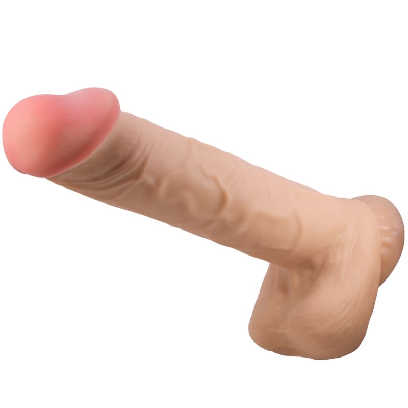 PRETTY LOVE – SLIDING SKIN SERIES DILDO REALÍSTICO CON VENTOSA PIEL DESLIZANTE 26 CM